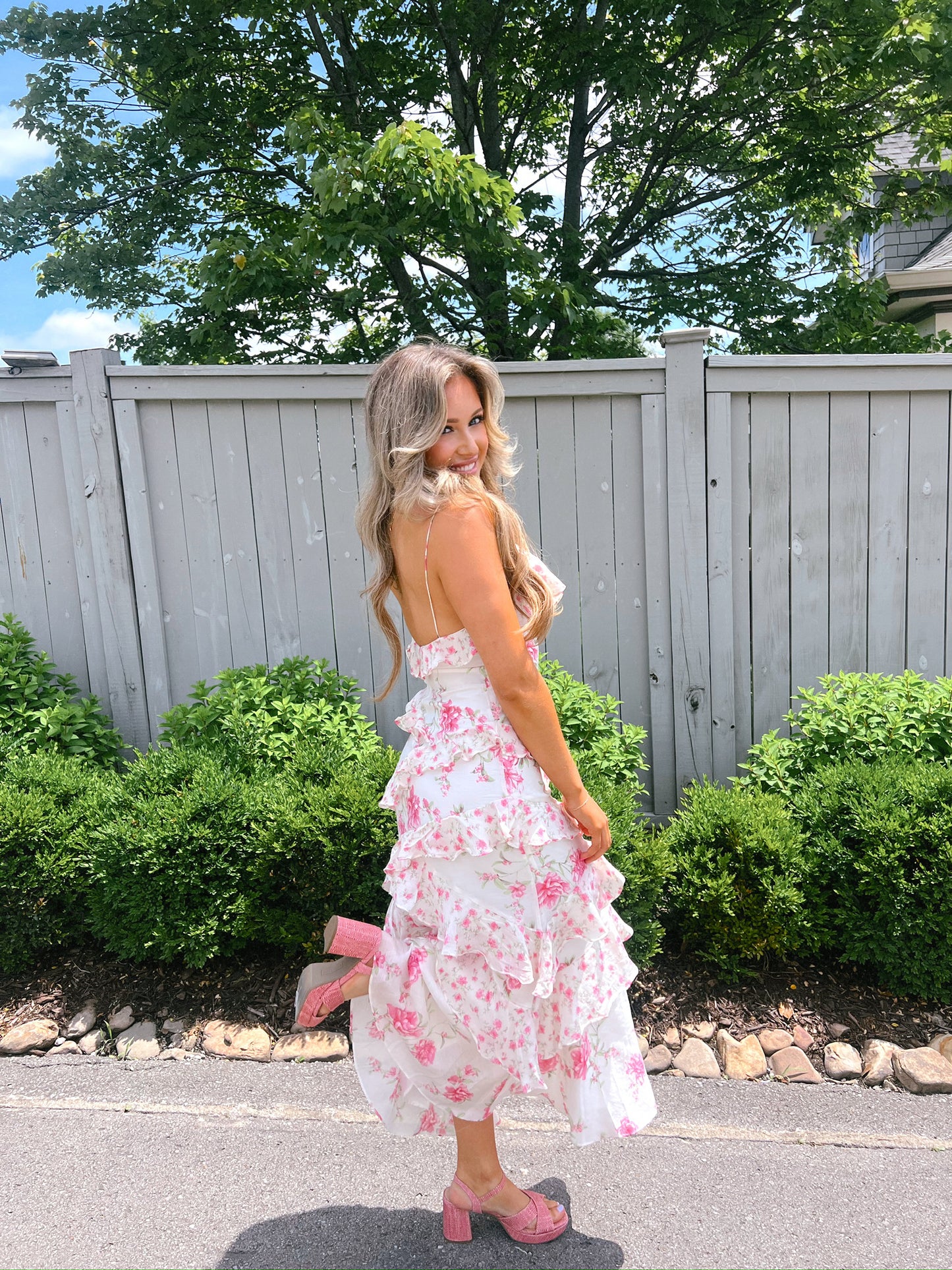 Floral maxi