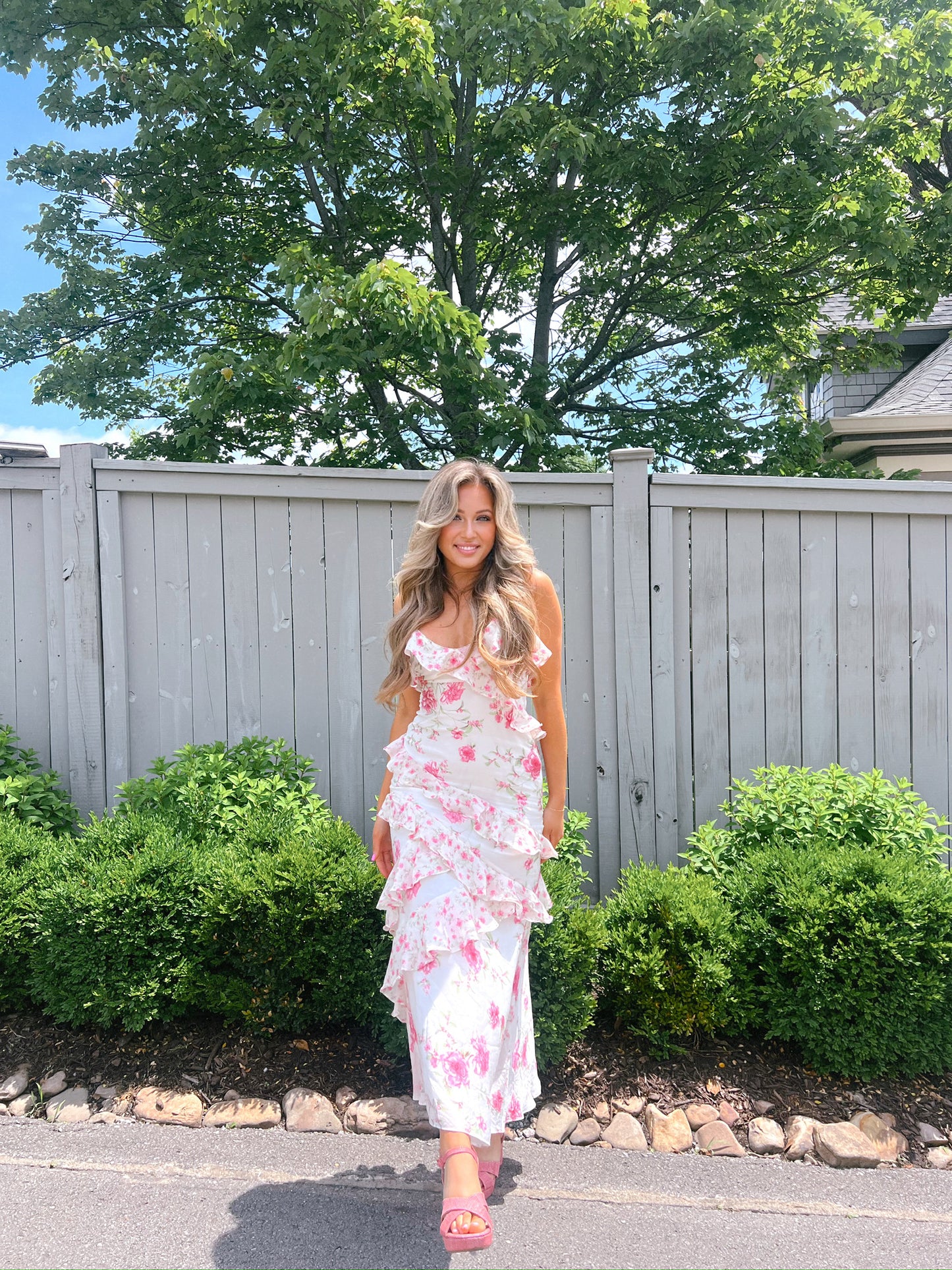 Floral maxi