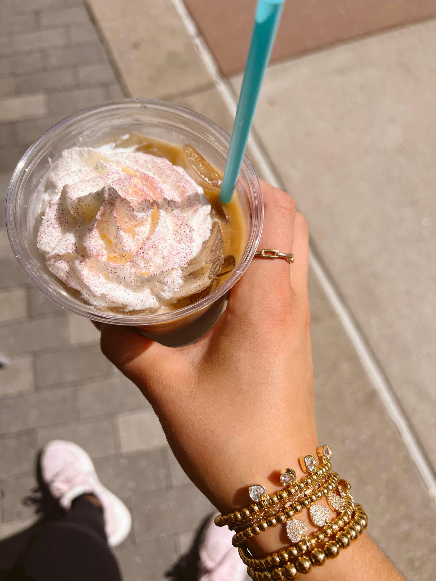 Clear Heart bracelet